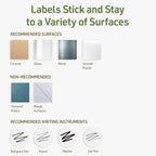 Avery Dissolvable Round Labels, Sure Feed Technology, 2.75" Diameter, Matte White, Print-to-The-Edge, Laser/Inkjet Printable, 60 Labels Total