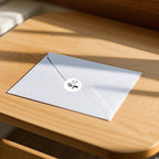 White Round Stickers Roll 1.5 Inch Vinyl Dot Labels 1000 PCS White