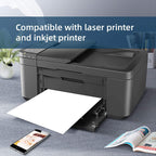 Full Sheet Shipping Labels 8.5 x 11 for Laser & Inkjet Printers, 100 Sheets 100 Labels Self Adhesive Full Sheet 8 1/2x11 Labels, Mailing Label Sheets for Printer, Full Page Shipping Labels 8.5"x11"-100 Labels