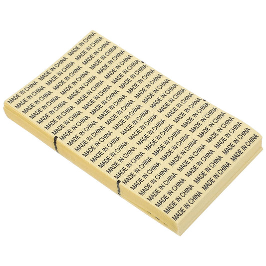 KESYOO 4000pcs Made in China Clear Stickers Waterproof Transparent Self Adhesive Made in China Labels