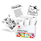 Phomemo White Self-Adhesive Thermal Paper 50mm x 3.5m, Image Time 2 Years