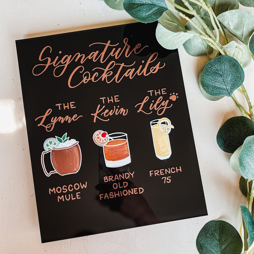 8x10 Inch Black Acrylic Sign with Holder- 6 Pack Blank Black Acrylic Sheets and Wood Stands, DIY Blank Signs for Wedding Party Reception (6 Pack 8 x10 Inch) 8 x10 Inch (6 pack)
