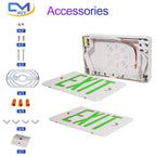 LED Emergency Exit Sign, Universal Mount OSHA Compliant Green 1 Pack