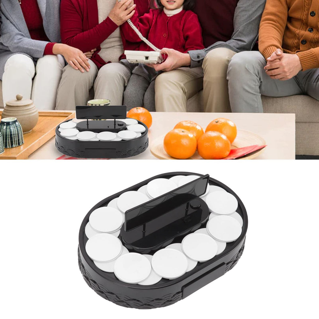 Srliya Sushi Machine Automatic Rotating Table Display Stand Swing Tray Turntable for Sushi Dessert Cupcake (Sushi)