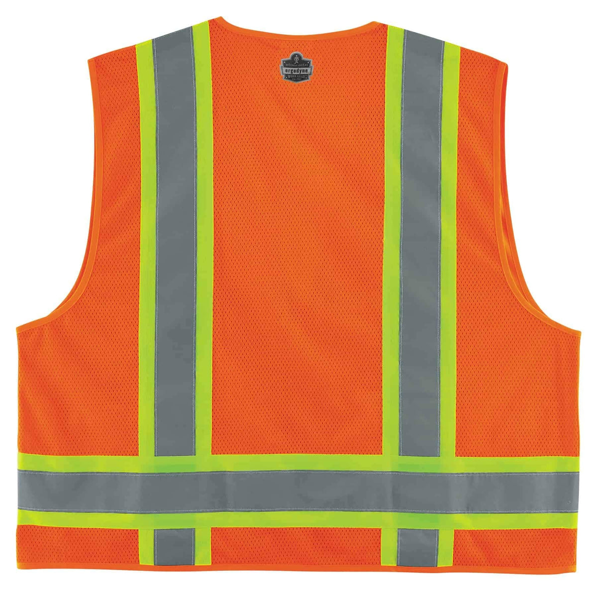 Ergodyne - 24069 GloWear 8248Z ANSI Two-Tone Surveyors Reflective Safety Vest, Orange, 4XL/5XL 4X-Large-5X-Large