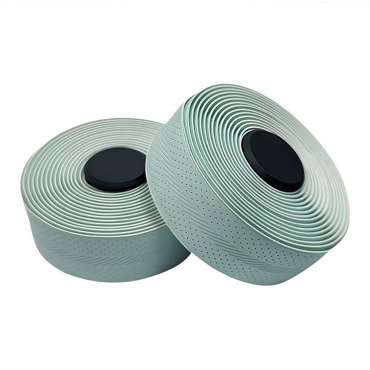 Bicycle Handlebar Tape for Road Mountain Gravel Bikes Anti-Slip PU Shock-Absorbing EVA Foam Handle Bar Wrap Tapes, 270 cm/106 Inch (Grey Blue) Grey blue