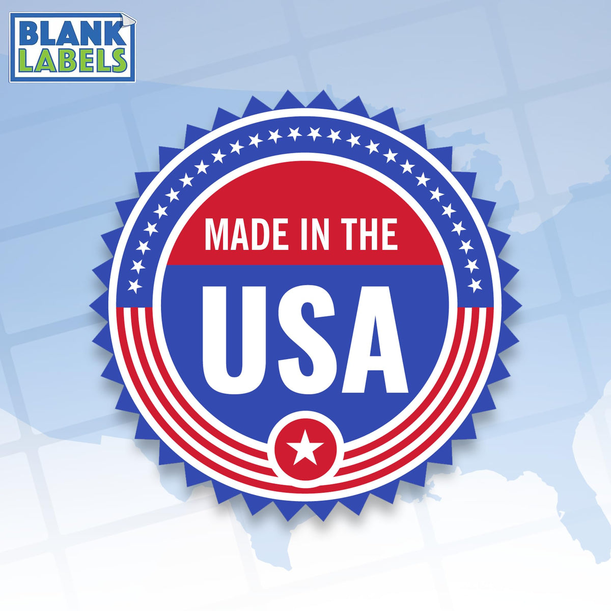 Blank Labels CD/DVD Inkjet Permanent | Laser Print Compatible | 25 Sheets 5824 Template