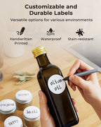 MUNBYN 2 Inch White Circle Thermal Sticker Labels, 4 Rolls/3000 Sheets 2inch