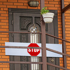 Peryiter 2 Pcs Door Stop Banner 50x12 Inch Do Not Enter Sign Bedroom