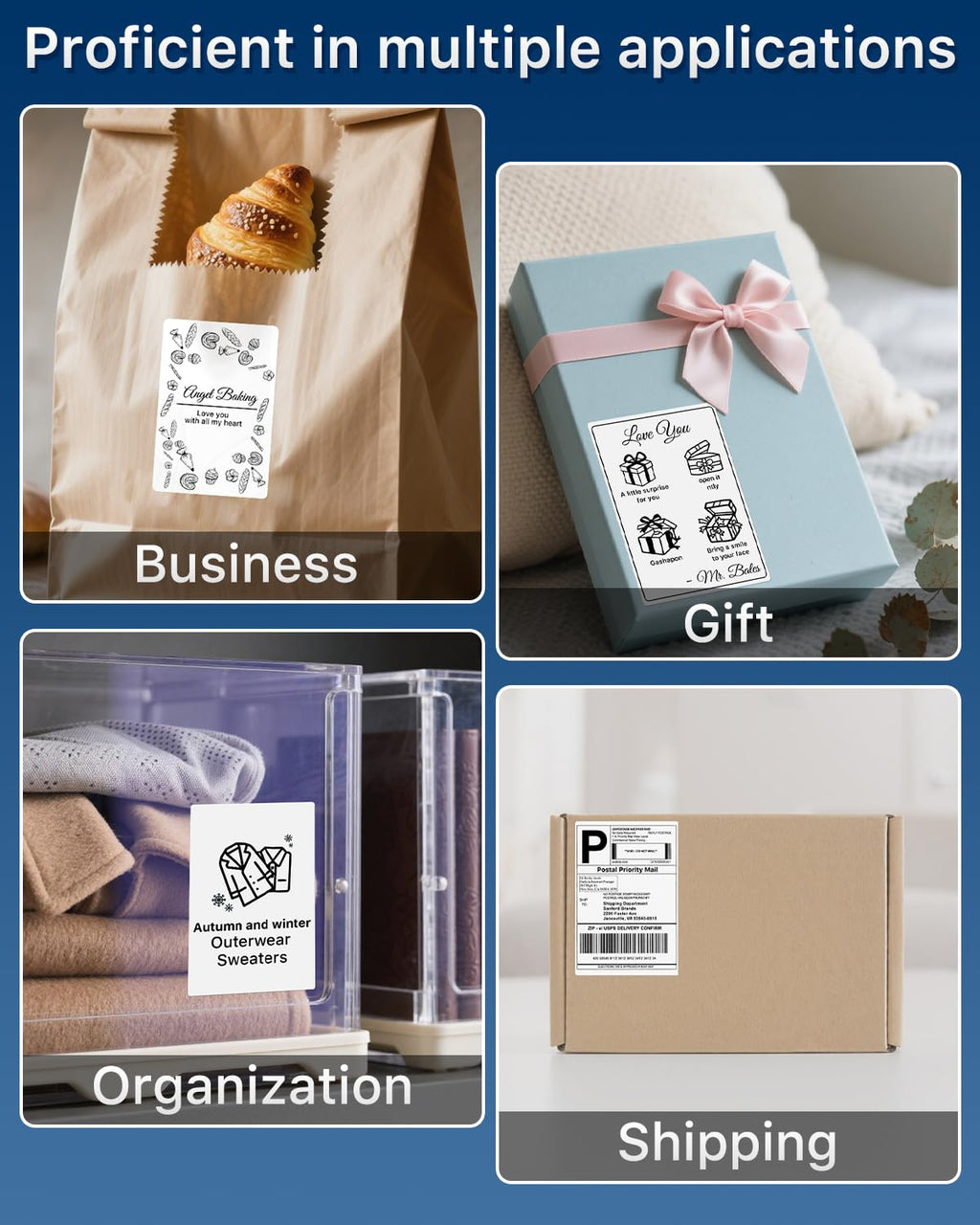 iEager 4x6 Thermal Labels, Commercial Grade Label, 180 Labels/Pack