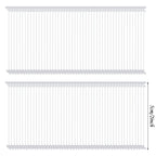 Zonon 3000 Pcs Tagging Gun Fasteners,2 Inch,Clear Clear 2 Inch