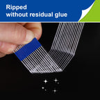 8-Pack Filament Strapping Tape 6.3mil x 1inch x 27yds Commodity Grade Heavy Duty Transparent Reinforced Fiberglass Tape, Thickened and Super Sticky 8 Pack 1in(2.5cm)*82ft(25m) 6.3mil