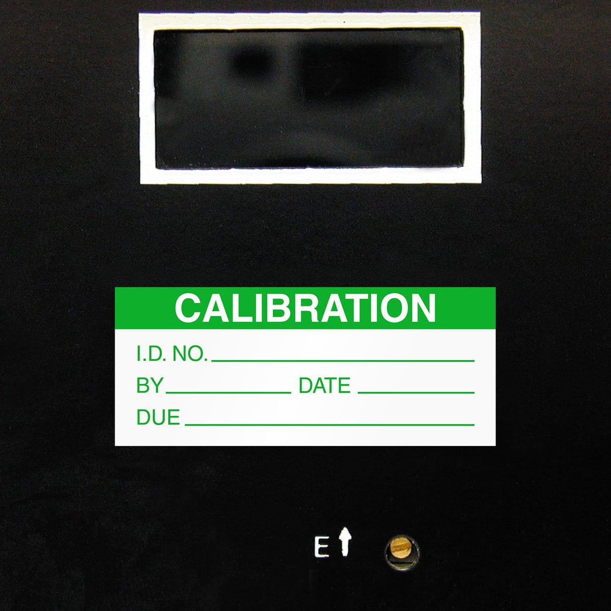 SmartSign Calibration Labels | 140 Labels/Pack, 0.625" x 1.5" Write-On Vinyl Stickers, Made in USA Write-on Vinyl Labels