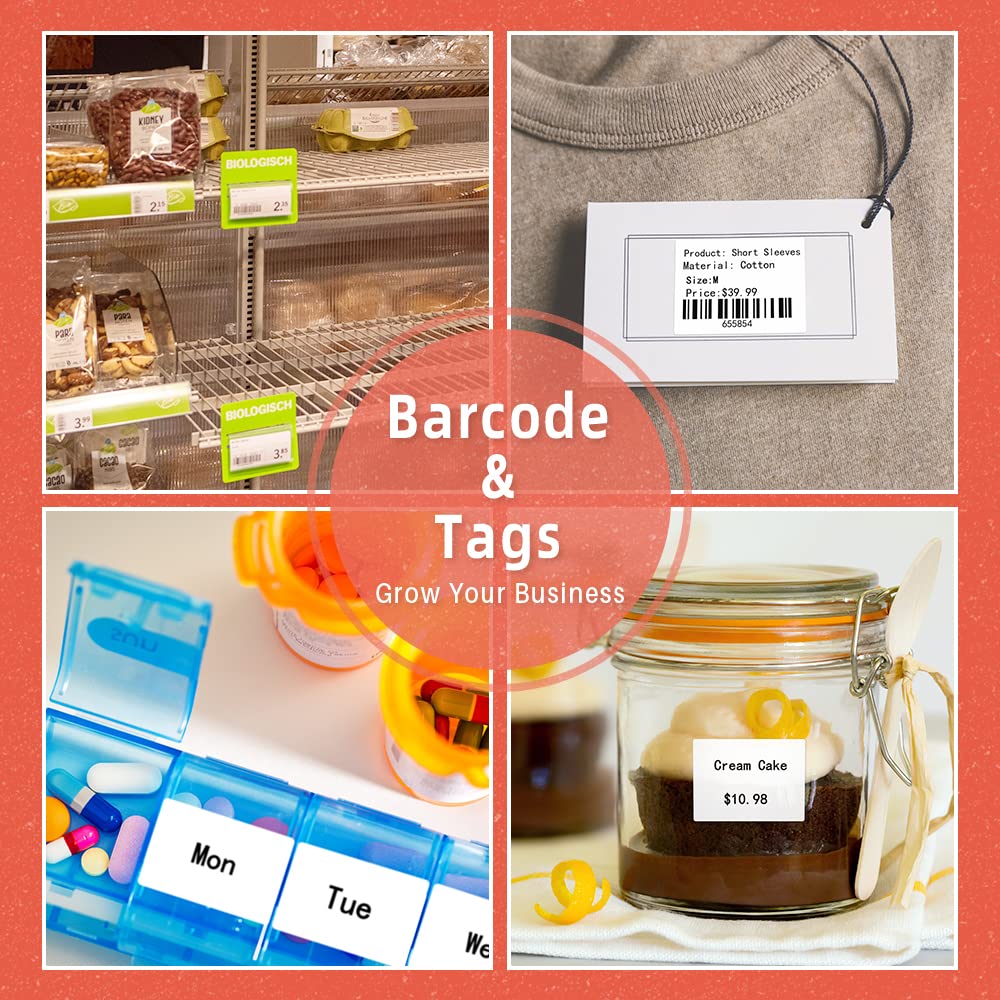 Phomemo Thermal Sticker Label Paper & Phomemo Thermal Labels for M220/M200/M221