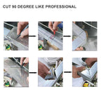 2Pack Angle and Arc Marking Tool,Metal Scribe Tool, Precision Flex Angle and Arc Marker, Adjustable Linear Arc Dual-Purpose Scriber Metal Marking Tool for Pipe Tube Bending