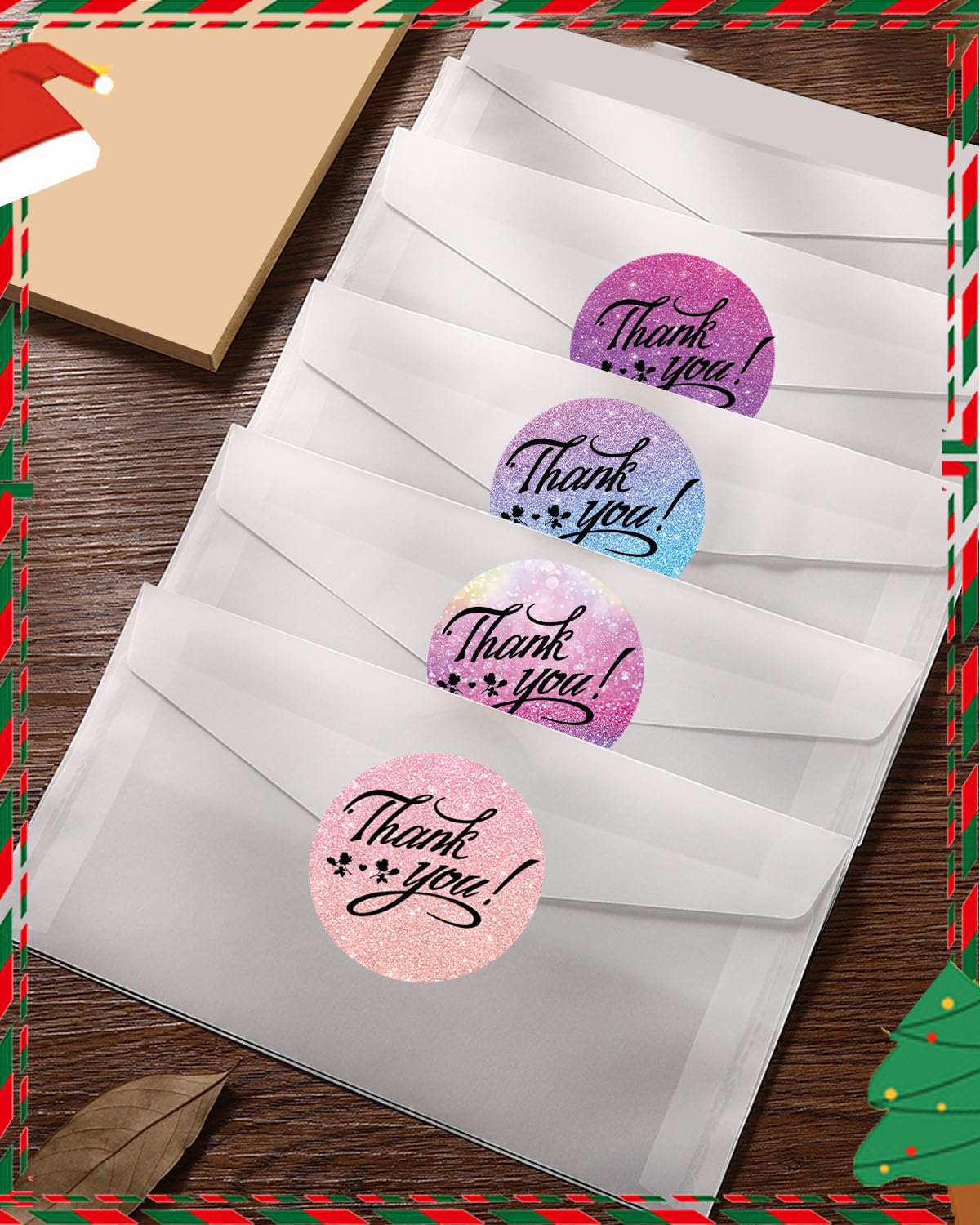 2pcs 2 x 2 Round Thermal Labels, for M110/M120/M220/M221 Label Maker, 2 inch Circle Thermal Sticker for Business and Home, 280 Labels/2 Roll for Printer
