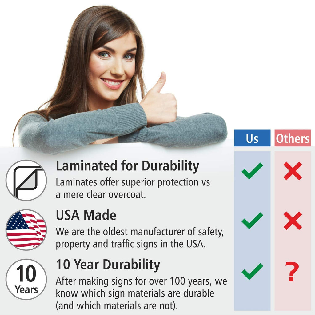 SmartSign "Smile You're On Camera" Sign | 12" x 18" Aluminum