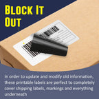 LLIKED 2.25" x 1.25" Direct Thermal Labels, 1000 Barcode Address Labels 2.25"x1.25"-1 Roll