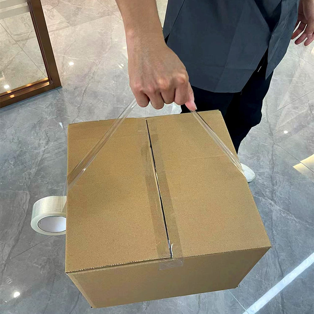 COSIMIXO Heavy Duty Packing Tape 2.7mil x 1.88" x 60 Yards, 6 Rolls,Industrial 3" Core, Clear, Great for Packing, Shipping & Moving 2.7Mil x 1.88" x 60Yds 6-Pack