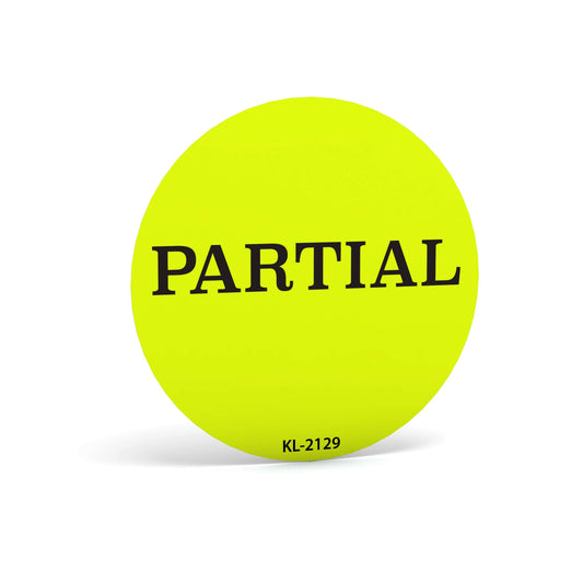 Kenco 2" Circle Inventory Control Stickers for Shipping and Inventory - 500 Permanent Adhesive Labels Per Roll Made in The USA (Partial, 1 Pack)
