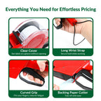 NATURALABEL 1-Line 8-Digit Price Gun Kit (Model NT5500, Red)