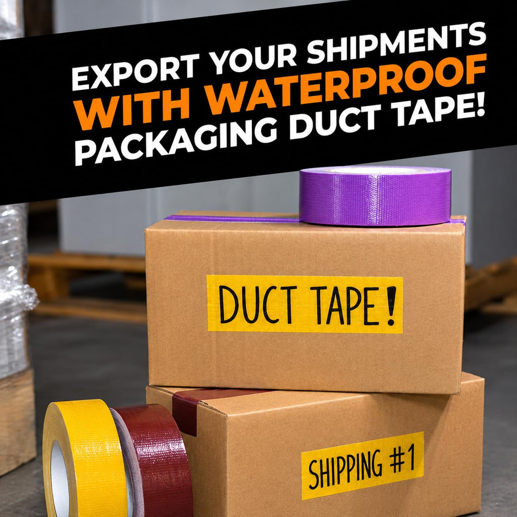 WOD Industrial Grade Sky Blue Duct Tape, 2.5 inch x 60 Feet