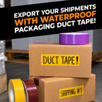 WOD Industrial Grade Sky Blue Duct Tape, 2.5 inch x 60 Feet