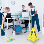 Ceenna 2 Pcs 19.5 Inch Wet Floor Sign Pop-up Safety Cone with Storage Tube Wet Floor Symbol Yellow Warning Sign for Retail, Grocery, Office, Cinema, Restaurant, Mall