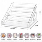 Acrylic Cookie Display Stand, 5 Tier Dessert Rack Holder