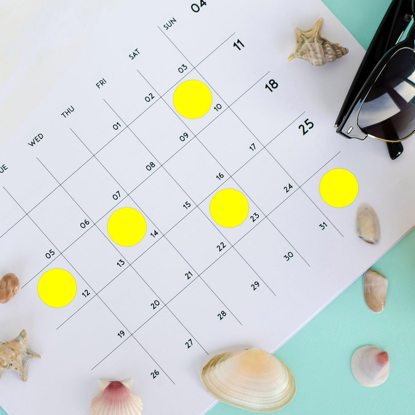1400 PCS Dot Stickers Yellow 1 Inch Round Color Coding Labels Polka Circle Dot Label Sticker for Office,Classroom,Papers Etc Yellow/1400pcs