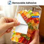 LLIKED 2"x3" Removable Labels 500 Thermal Labels with No Residue White 2x3 Inch