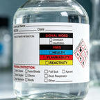 Chemical Identifying and Marking Sticker Christmas SDS Stickers