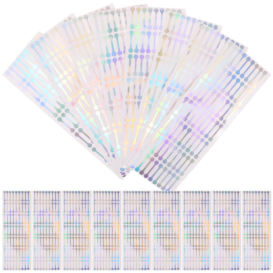 500pcs Tamper Evident Labels Tamper Proof Decals Package Seal Self Adhesive Security for Packaging Sealing Food Drink Delivery Supply