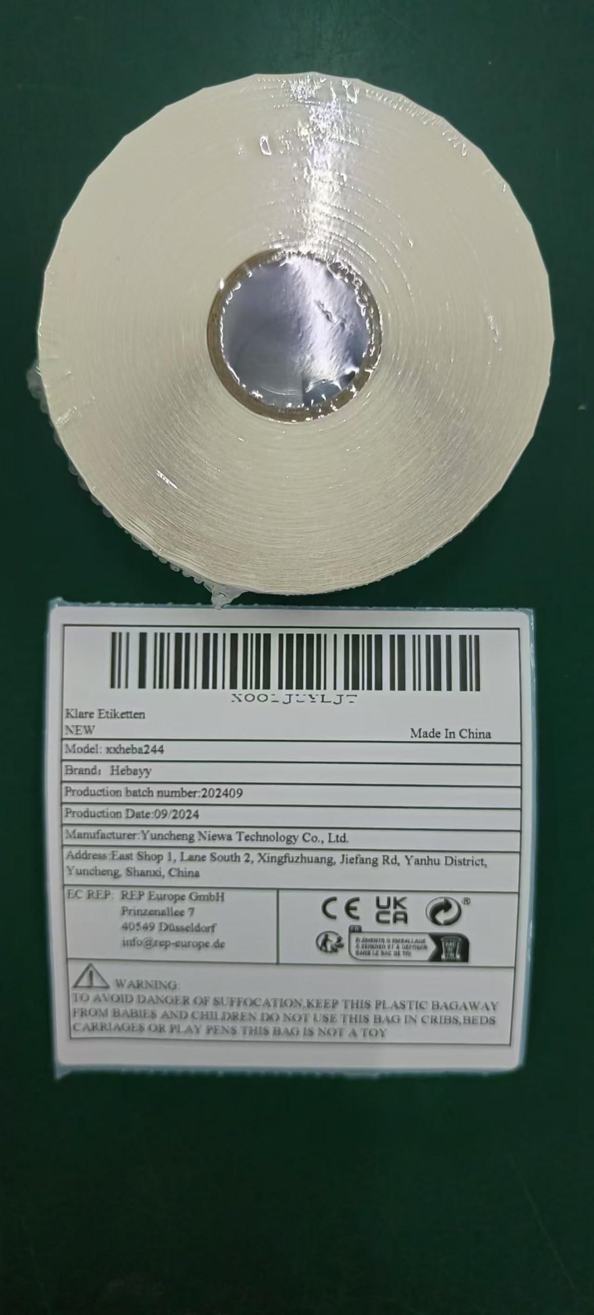 500 PCS Label Protectors, Transparent Waterproof Clear Wafer Seal Stickers for Protecting Package Envelope Mail Barcodes, Numbers and Stickers Mega Bundle with Perforation Line in Roll (3.5x1.2 inch) 3.5x1.2 inch