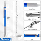 Hiboom 2PCS Welders Pencil with 24 Pcs Silver Round Refills 2