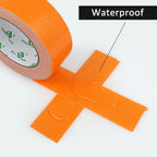 BOMEI PACK Orange Duct Tape, Industrial Grade 2Pack 1.5 inches (36mm) x 30 Yards, 9 Mil Heavy-Duty, Waterproof, UV Resistant for Crafts & Home Improvement