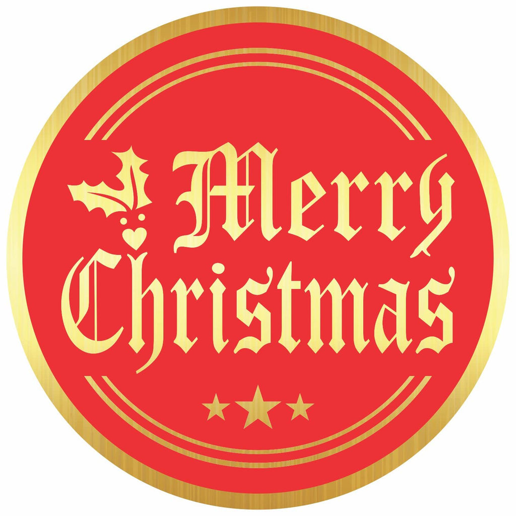 PARTH iMPEX Christmas Envelopes & Gold Foil Seal Stickers