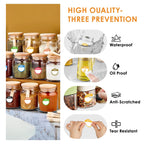 7000 Pcs 1 Inch Risepekt Removable Day Dots Food Labels (Monday-Sunday)