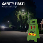 Slow Kids at Play Sign for Street Children at Play Safety Signs for Street green 2