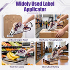 Target Paster Tape Gun, Label Applicator with 4 Rolls Kraft