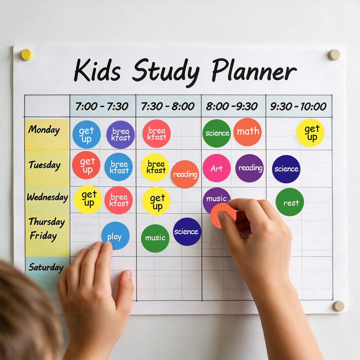 1400 PCS Round Color Coding Labels Stickers Classroom Must Haves