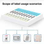 Methdic Address Labels 1" x 2-5/8" 3000 Labels Sticker Paper for Laser/Ink Jet Printer Mailing Labels 8.5"×11" White 30 per Sheet Rectangular 1" x 2-5/8" 100 Sheets