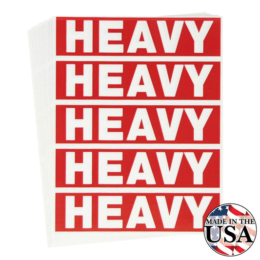 Tag-A-Room Color Coded Home Moving Alert Box Label Stickers (Heavy) Heavy