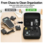 PAIYULE Label Maker Case for DYMO LabelManager 160/280, Black