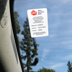 Printer Service Reminder Stickers, Check Engine Image, 500 Count