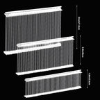 Honoson 2006 Pcs Clothing Price Tags Gun with Tags Set, Scalloped Blank