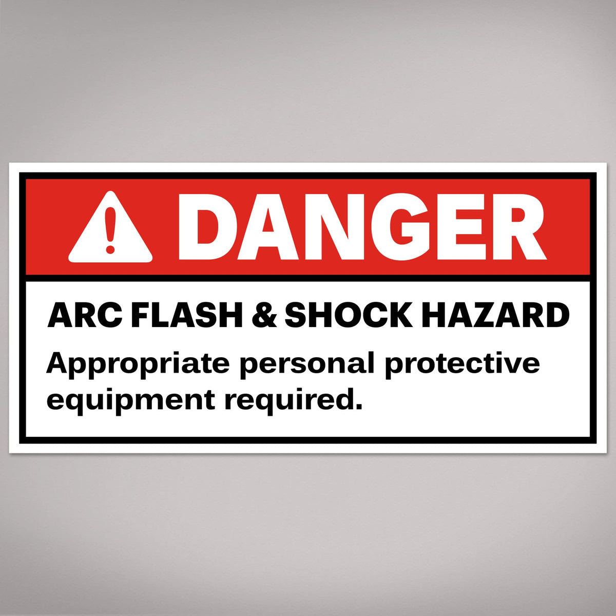 Avery Arc Flash/Danger Labels, Waterproof, UV Resistant, Preprinted, 2" x 4", 20 Warning Decal Labels 2" x 4" 20 labels