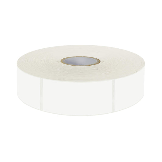 1000 Blank Removable Freezer Labels Water Oil Resistant with Perforation Line for Food Containers Jars Pantry Organization (Each Measures 1” x 2”) 1000-blank 1” x 2”