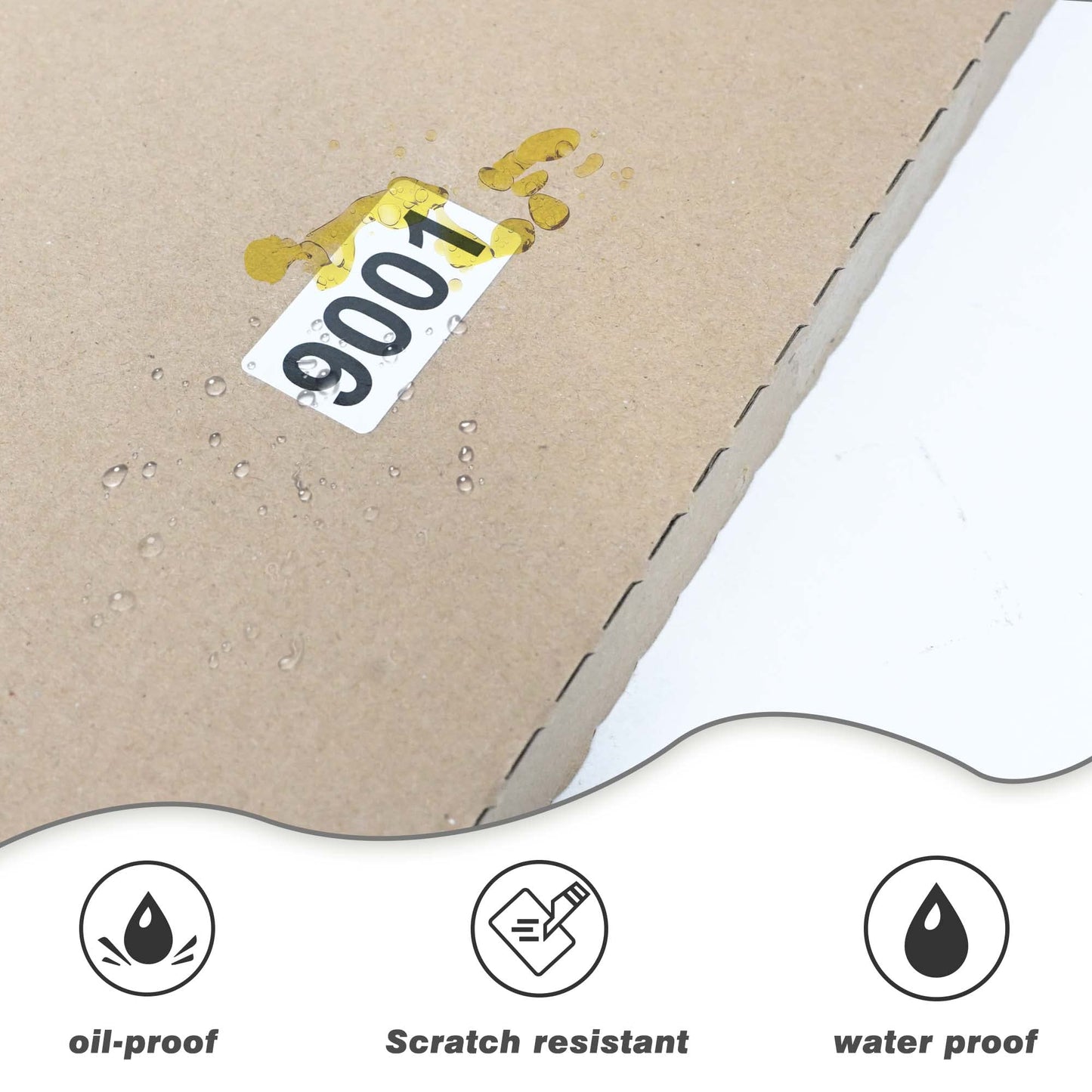 Consecutively Numbered Labels, 1.5 x 0.79 Inch Self-Adhesive Inventory Numbered Sticker (3001-4000) 3001-4000