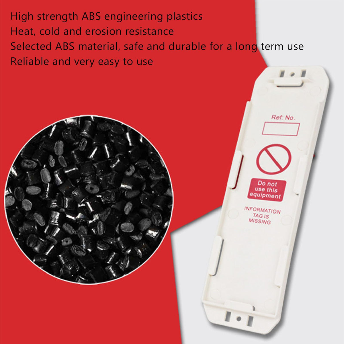 Scaffold Safety Inspection Tag Do Not Use Tag 10Pcs Scaffold Status Holder for Construction Maintenance
